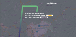 ¿Cómo se determina el valor de una zona en la Ciudad de Guatemala? valor de una zona en Guatemala
