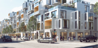 Chapman Taylor diseña residencia modular para multifamiliares en California residencia modular